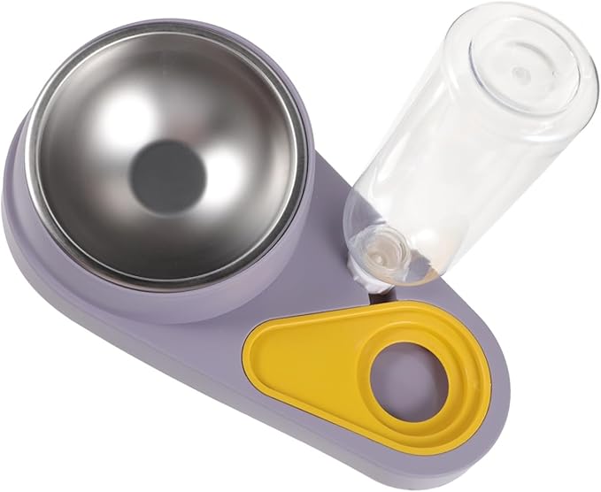 Automatic Pet Feeder and Water Dispenser Lightweight Dog Food Bowl Smooth Compact Design for Cats and Dogs Space-Saving Pet Supplies