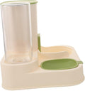 Automatic Water Feeder for Dogs Cats Large Capacity Dry Wet Food Separation Detachable Water Dispenser Easy Pet Bowl