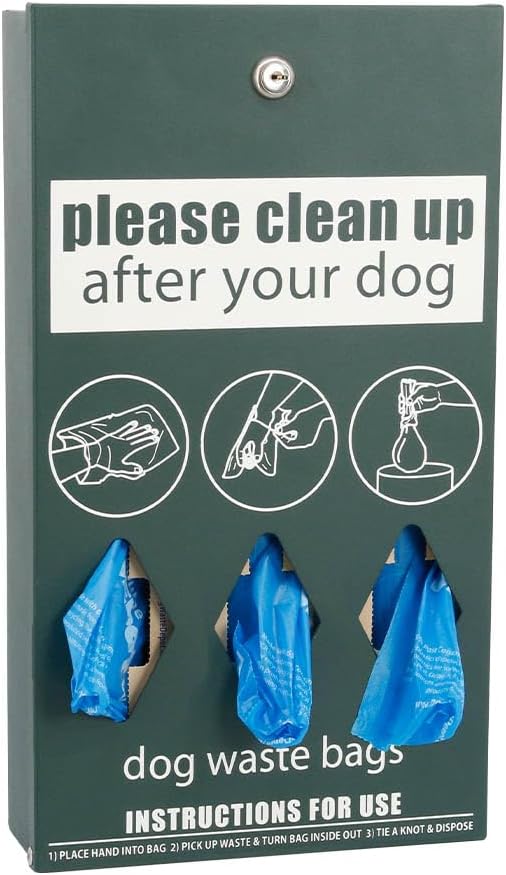Dog Waste Depot® Depot Doggies™ - Blue - Baby Powder Scented - 65% (PCR) Post Consumer Recycled Dog Waste Roll Bags - 50% thicker than competitor, fits the House dispenser (10 Rolls = 2000 bags)