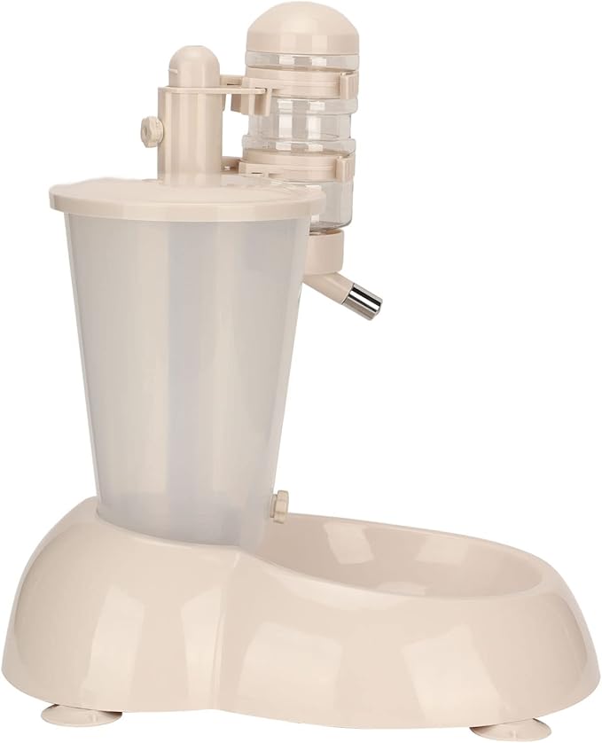 Multifunctional Automatic Feeders Dispenser, Automatic Liftable Dog Water Bottle Cat Dog Drinking Water Fountain for Dogs Cats