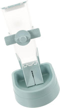Cabilock 2l Automatic Hanging Dog Feeder Pet Bowl for Cage Feeding Pets Puppies Easy-to-use No Spill Design Blue