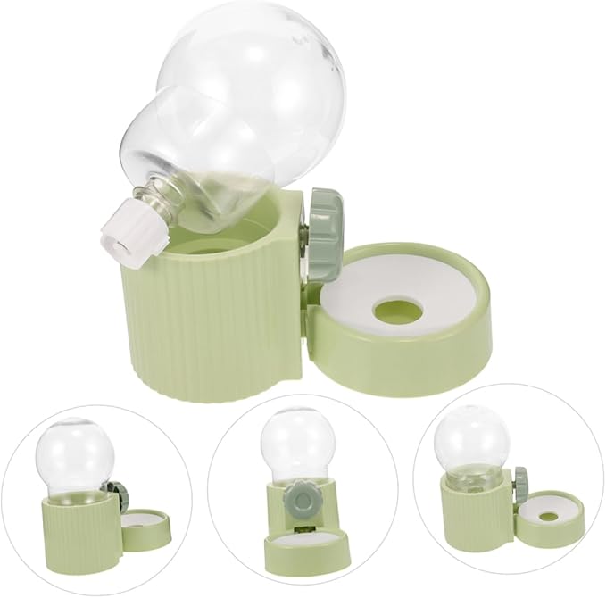 VANZACK 2pcs Hanging Automatic Water Dispenser for Pets Dog and Cat Water Feeder Spills Comfortable Drinking Angle for Like Kittens Puppies and