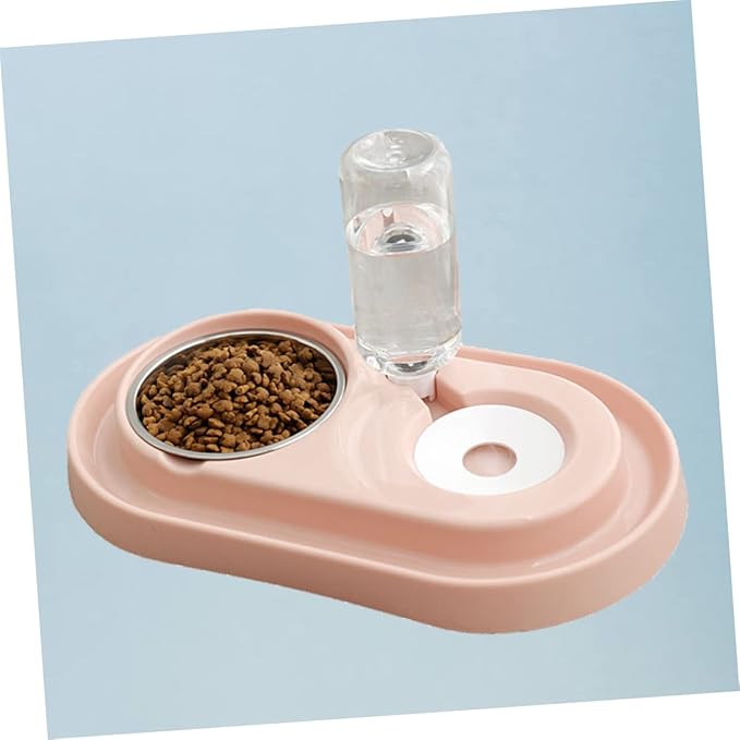 Automatic PET Water Feeder for Dogs and Cats Sturdy Plastic Water Dispenser Dual Use Design for Small Pets Easy to Clean and Refill