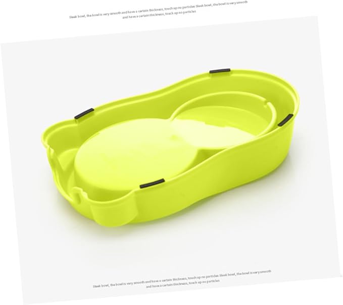 Automatic Pet Feeder Dispenser for Dogs Cats Plastic -Slip Washable Parts Pp Resin Tasteless Safe Random Color