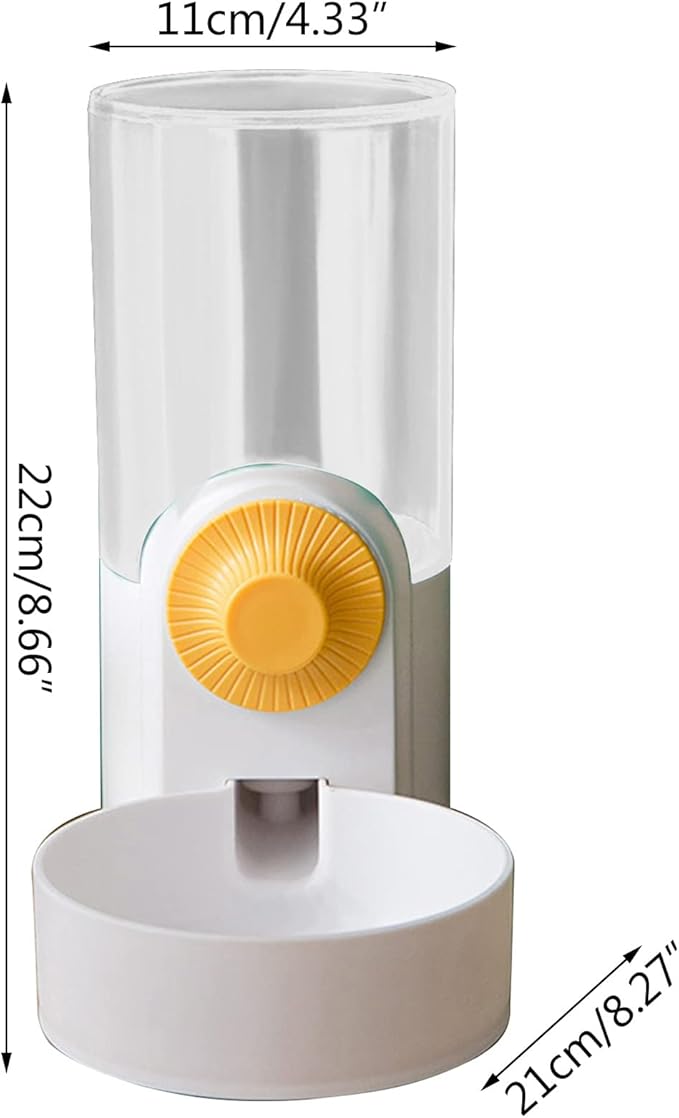 Automatic for Cat Dog Feeder and Waterer Pet Feeding Solution Auto Water Food Dispenser for Small Middle Large Pets