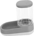 VANZACK Pet Automatic Water Dispenser and Food Feeder Quiet Scheduled Feeding Station for Cats and Dogs Portions Food-Grade Material Elegant Design