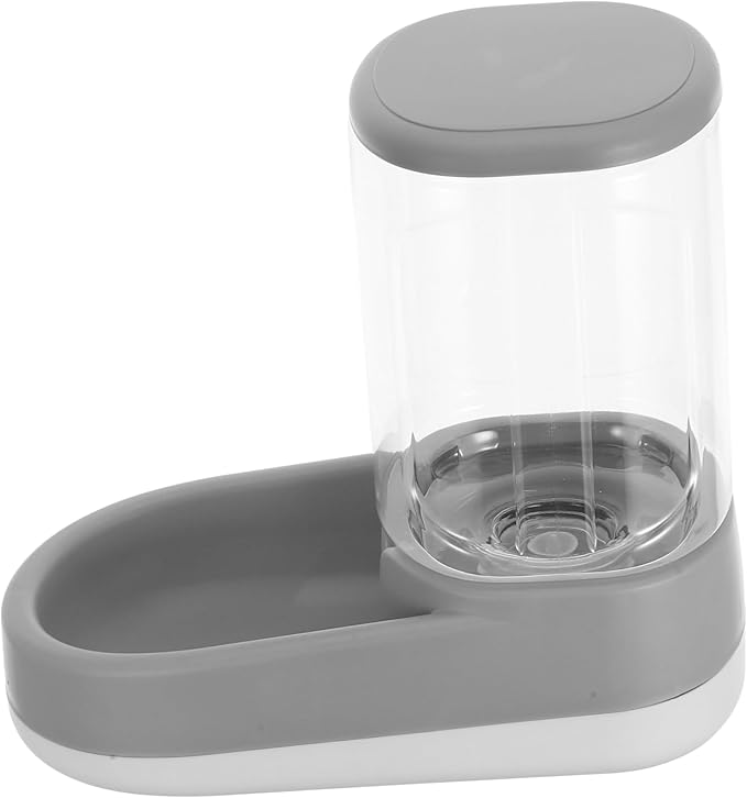VANZACK Pet Automatic Water Dispenser and Food Feeder Quiet Scheduled Feeding Station for Cats and Dogs Portions Food-Grade Material Elegant Design