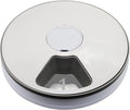 Massage Cushion Round Timing Feeder Automatic Pet Feeder 6 Meals 6 Grids Cat Dog Electric Dry Food Dispenser 24 Hours Feed Pet Supplies (Color : A)