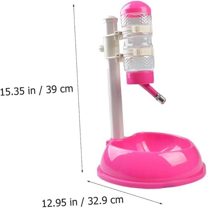 1pc Automatic Pet Water Dispenser Transparent Water Feeder for Dogs Cats Material Convenient Pet Supplies for Hydration