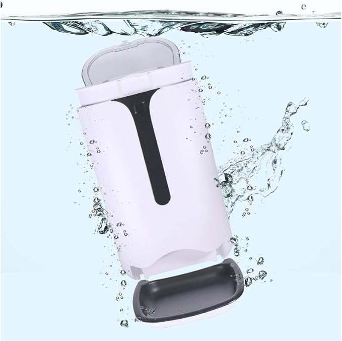 Dog and Cat Timed Quantitative Recording Call Function Automatic Feeding Washable and Device Removable Dual Power Escort Feeder 6L Large Capacity Smart Portable