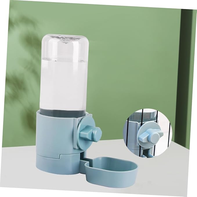 VICASKY Hanging Pet Waterer Automatic Dog Water Bowl for Cage Durable Dispenser Easy to Height for Cats and Dogs Capacity for Extended Use