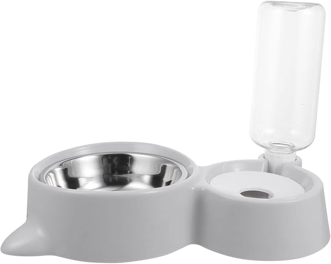 Practical Pet Drinking Feeder Automatic Water Dispenser Plastic Bowl Ideal for Small Dogs