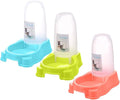 Automatic Pet Feeder Dispenser for Dogs Cats Plastic -Slip Washable Parts Pp Resin Tasteless Safe Random Color