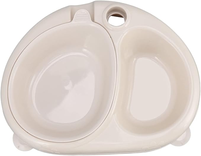 Pet Standing Water Dispenser Bowl Automatic Adjustable Height Non Slip Dog Cat Water Feeder with Removable Bowl and Suction Cups for Puppy Kitten Pets ABS PP PVC Material 13.2in