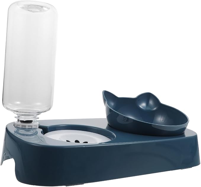 BESPORTBLE Cat Dog Water Feeder Automatic Pet Feeder Bowl Stable Basin Plastic Easy to Maintain