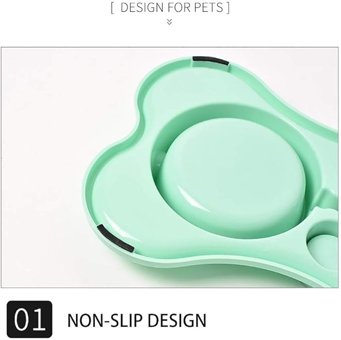 feeders Automatic Feeder Dog Bowl Automatic Drinking Bottle Double Bowl Cat Puppy Food Bowl Pet Feeder Healthy Cat Dog