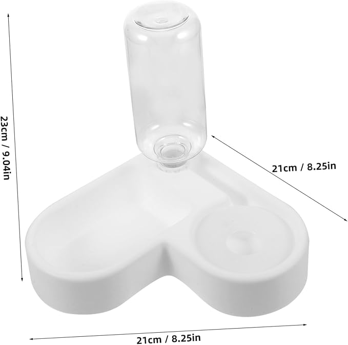 balacoo Automatic Pet Feeder with Water Bowl for Cats and Dogs Unique Detachable Design Easy to Clean and Use Stylish Pet Supply for Feeding and Hydration