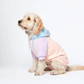 Spark Paws Dog Hoodie – Premium Dog Sweater for Small, Medium, and Large Dogs | Warm Outfits for French Bulldogs, Pitbull, Puppy, Winter Jacket Alternative - Cotton Candy - M