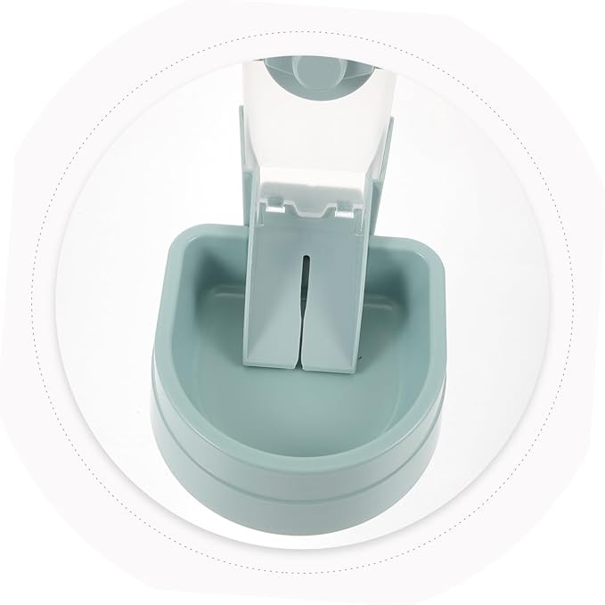NUOBESTY Automatic Hanging Dog Feeder Pet Bowl with Detachable Design for Easy Cleaning Spacious Food Dispenser Suitable for Puppies and Dogs Space-Saving Pet Feeding Station for Cages