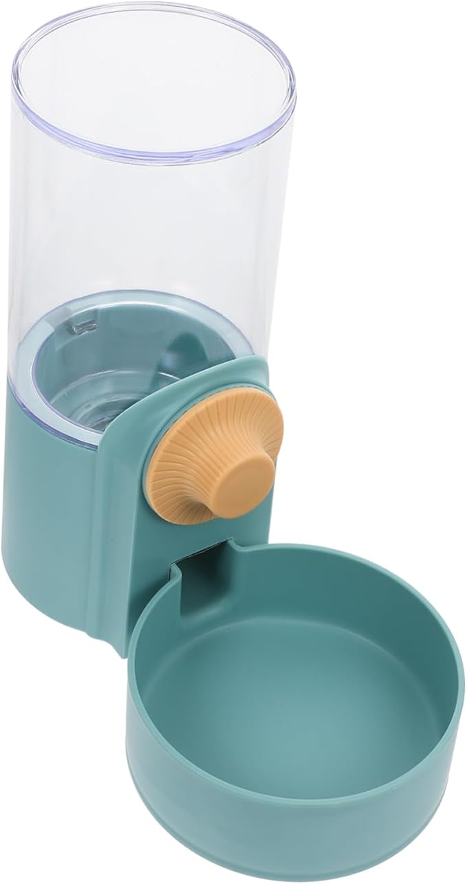 SUPVOX 1pc Automatic Cat Water Dispenser Compact Pet Cage Water Feeder for Dogs Cats for Pets Lightweight and Easy to Store Green