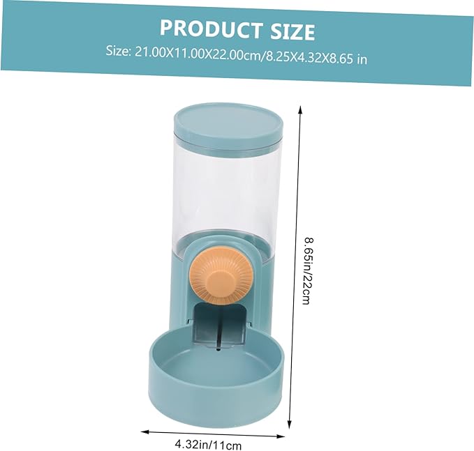 2pcs Automatic Cat Water and Food Dispenser Hanging Feeders for Animals for Cats Dogs and Pets Easy to Install and Convenient for