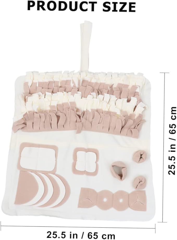 Snuffle Mat for Dogs Giant Plush Dog Nose Work Mat Pet Feeding Pad for Small Medium