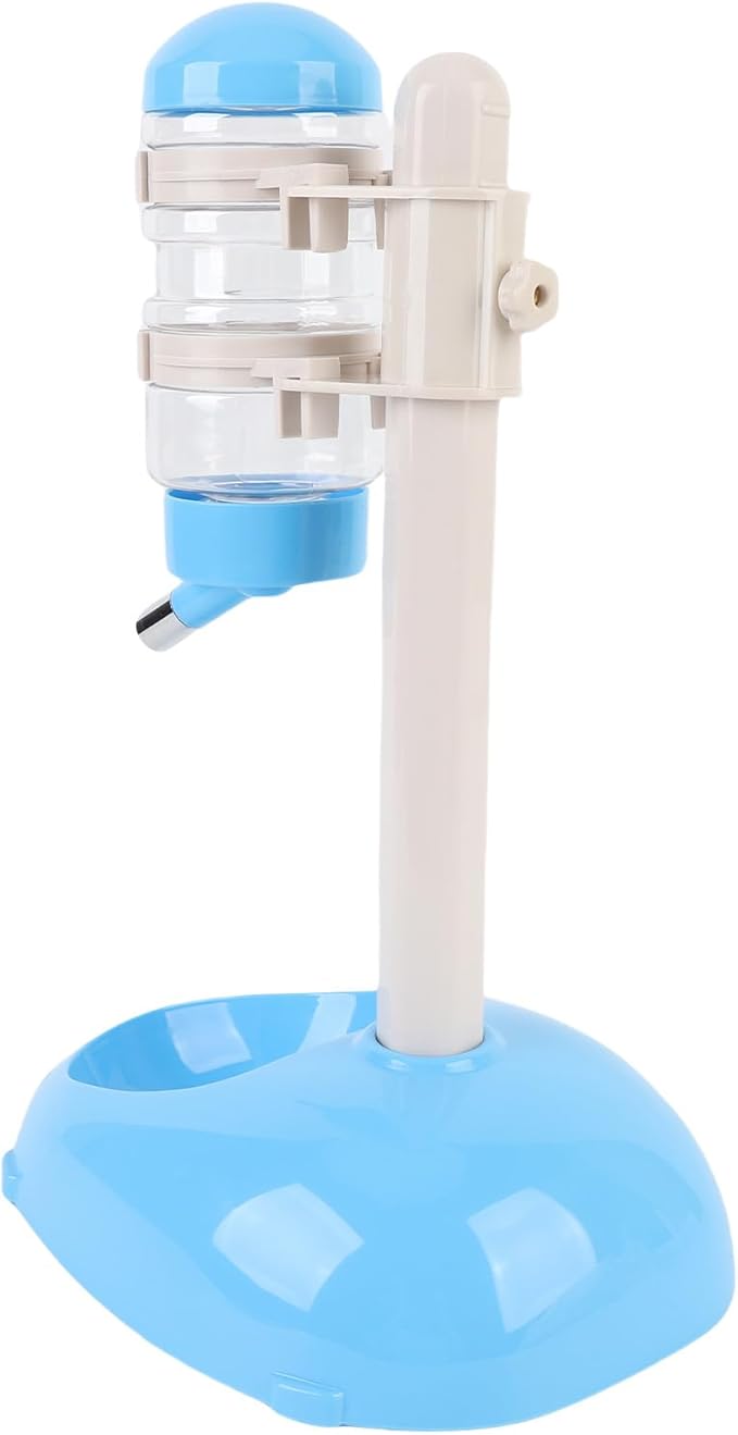 Haofy Elevated Water Dispenser for Pets with Height Adjustable 500ml Automatic Feeder Capacity and Easy to Clean Anti Leakage and Design for Puppies Ideal for Home, Travel and Training (XL)