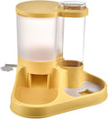 Cat Food Dispenser, Transparent 2 in 1 Food and Water Feeder, Automatic Cat Feeder, Transparent Feeding Tool for Cats, Dogs, and Other Animals (B)