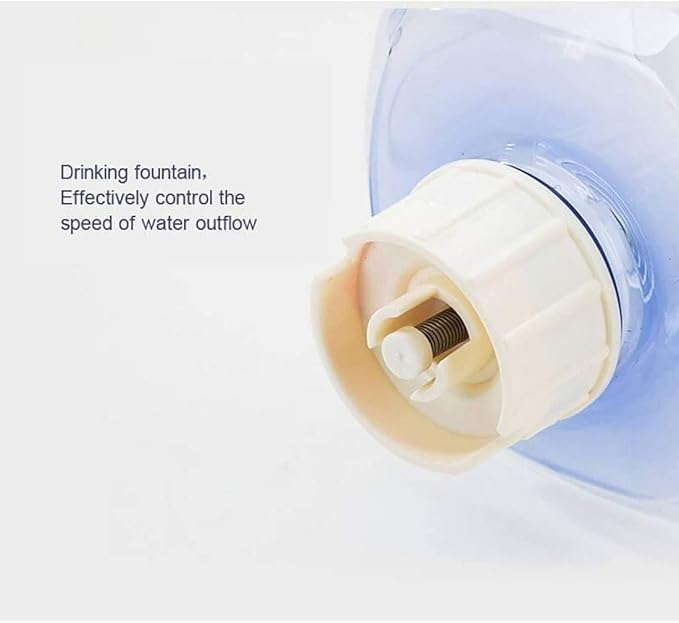 Pet Water Feeder, Pet Automatic Waterer, Plastic Water Dispenser For Dog & Cat, 3.8 Liters
