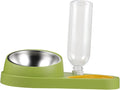 DECHOUS Dog Water Bowl Dispenser Automatic Dog Feeder with Cat Feeder Pet Feeding Bowls