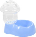balacoo Automatic Pet Water Dispenser for Cats and Dogs Mushroom Shape Gravity Waterer Capacity Material Easy to Clean for Home Use