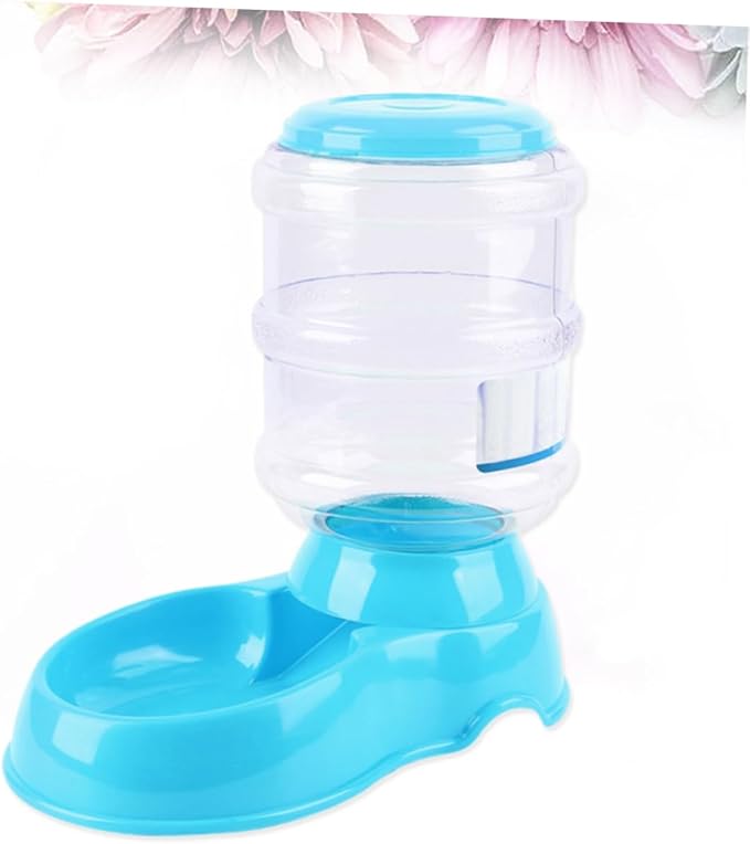 Kisangel Automatic Pet Food Dispenser Operated Feeder for Cats Dogs Puppies No Electricity Safe Odorless Material for Convenient Pet Feeding