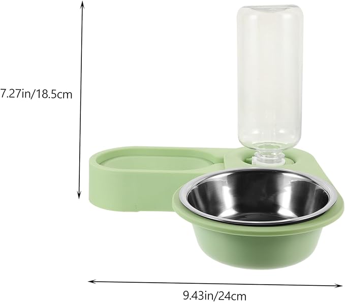 Automatic Feeder Bowl Cats Food and Water Dispenser Design Easy Installation and Construction for Convenient Pet Feeding