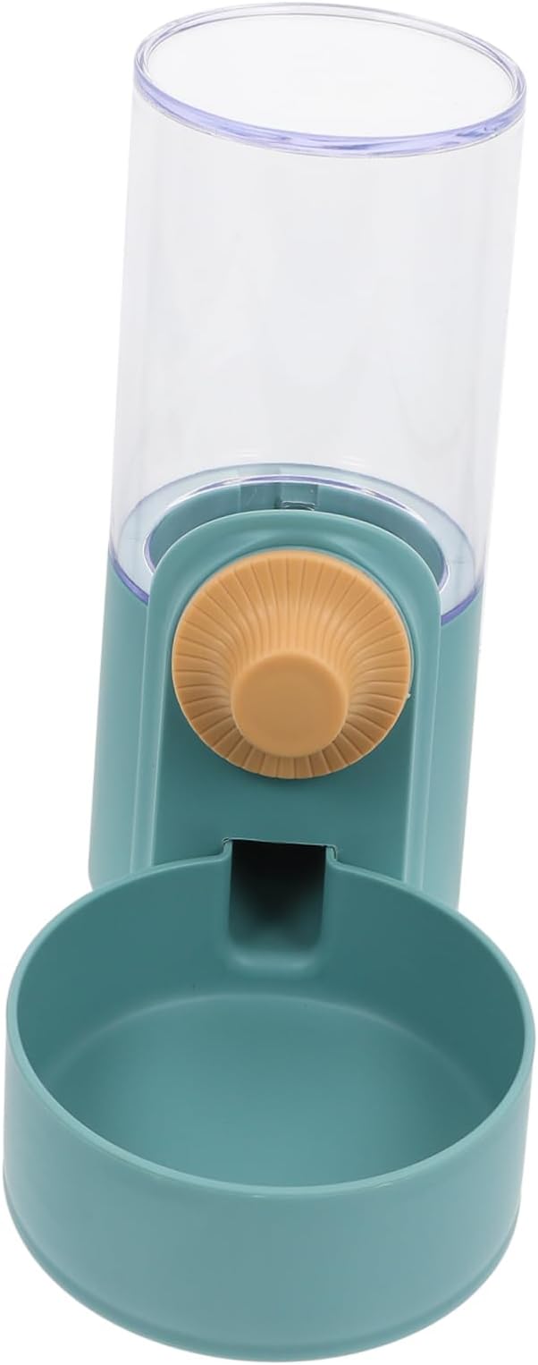 GALPADA 1Pc Hanging Pet Water Dispenser for Cats and Dogs Automatic Water Feeder with Capacity Cage Mounted Design Prevents Spills for Pets Like Hamsters and Rabbits