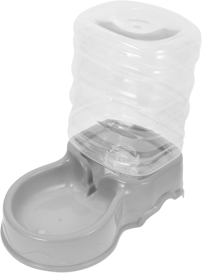 BESPORTBLE Automatic Pet Water Dispenser Gravity-Feed Water Feeder for Dogs and Cats Durable Lightweight Compact for Home Use Easy to Clean