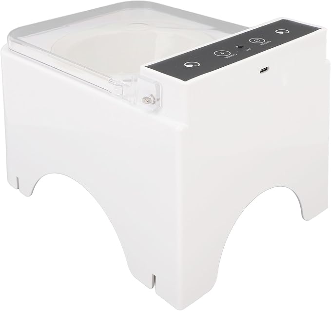 Automatic Intelligent Cat Dog Feeder Bowl, 6 Meal Timed Pet Feeder, Prevent Overeating, Stylish Design, Long Lasting Usage, for Comfortable Eating Angle, Promote Better Eating