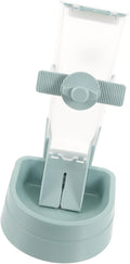 2L Automatic Dog Feeder Hanging PET Food Dispenser in Blue Suitable for Dogs and Puppies Removable Bowl for Easy Cleaning