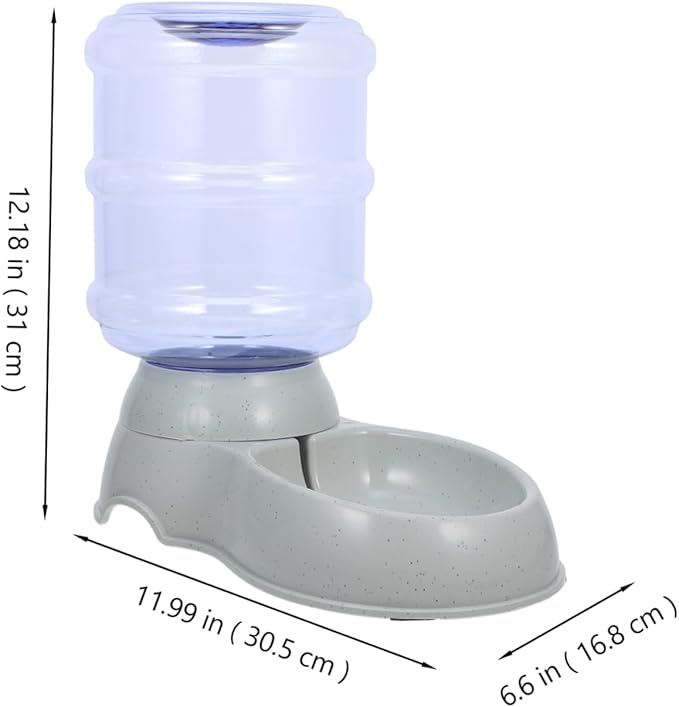 POPETPOP Automatic Cat Dog Water Dispenser Self-Filling Pet Watering Bowl Easy to Refill