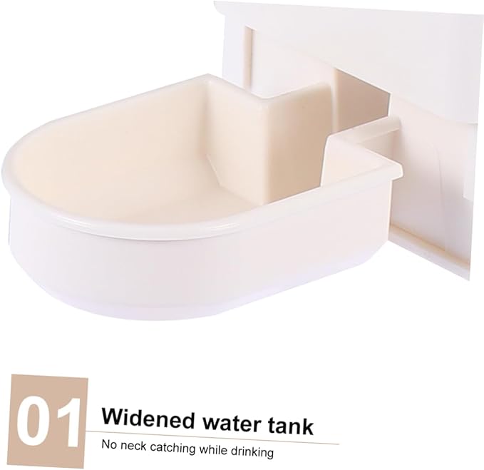 BESPORTBLE Hanging Water Dispenser for Large Dogs Automatic Pet Water Fountain Gravity Waterer Leak Design