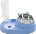 Stylish Pet Feeder Dual Bowl Dog Cat Water Dish Automatic Watering System Home Decor