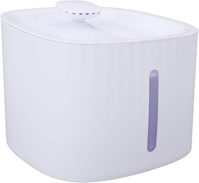Large Capacity Cat Waterer, Transparent Automatic Pet Waterer with Non Slip Feature, Odorless Indoor Water Dispenser with Intelligent Feeding System, Premium Plastic Material
