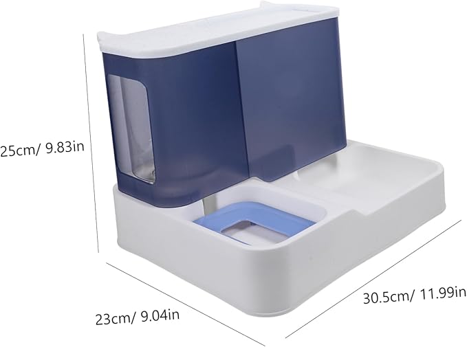 POPETPOP 1Pc Automatic Pet Water Dispenser Capacity Drinking Tool for Cats Dogs Easy Surface Stable Skid Base for Busy Pet Parents Convenient Water Feeder