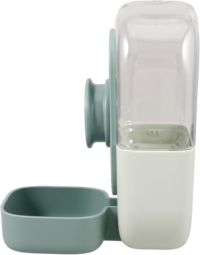 MERRYHAPY Hanging Pet Water Dispenser for Dogs Stable Clean Drinking Automatic Water Feeder with Body for Easy Monitoring for Crates Cages Design