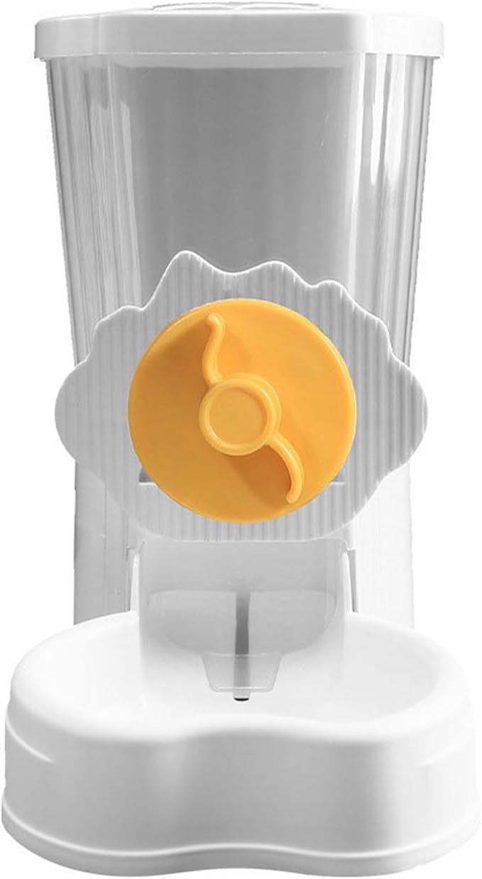 Automatic Pet Water Dispenser Food Feeder Leakproof Waterer Bowl with Easy Installation Screw Designs for Cage Use Pet Water Bowl