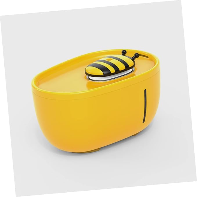 Sosoport Automatic Pet Water Dispenser Capacity Cat Dog Water Bowl Circulating Filtration System for Home Use