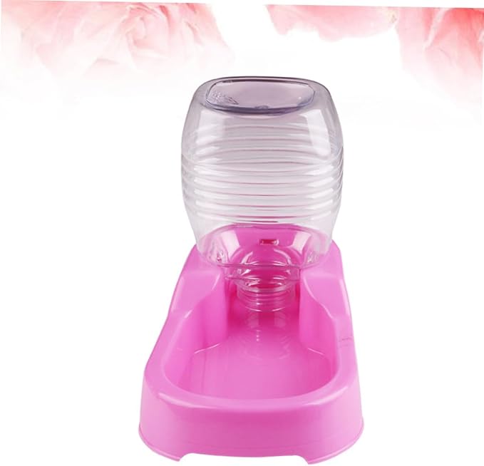 FRCOLOR 3pcs Pet Water Feeder Bowl Creative Automatic Drinking Tool for Dogs and Puppies Unique Non- Design Easy to Safe Material for Home and Pet Shops
