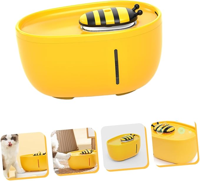 Automatic Pet Water Dispenser for Cats and Dogs Compact Lightweight Water Feeder Circulation System for Healthy Hydration Pet-Friendly Design Stable Base