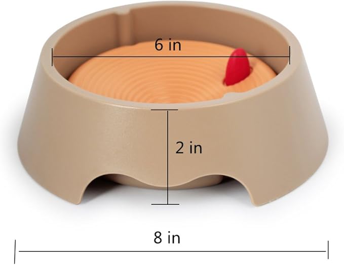Slow Feeder Dog Bowl Anti-Choking Automatic Water pet Bowl No Spill Dripless Water Bowl for Dogs and Cats