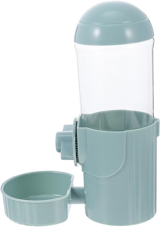 Pet Hanging Water Dispenser Automatic Cage Feeder for Dogs and Cats Prevents Spills Bottle Design for Easy Monitoring for Puppies and Animals