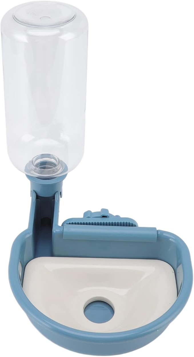 480ml Automatic Pet Water Dispenser, Safe Detachable Hanging Pet Gravity Waterer, Large Capacity Water Feeder Gravity Pet Auto Feeder Waterer Set for Cats and Small and Medium Sized Dogs
